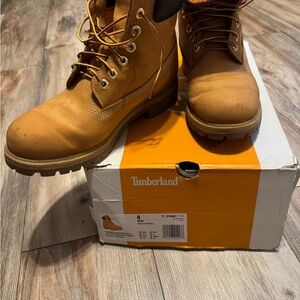 Wheat - Timberland Men's Premium 6' Waterproof Removable Lining Rubber
Outsole B